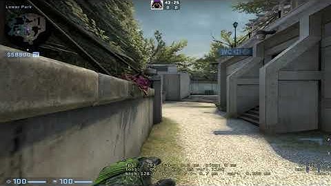 CSGO Overpass Playground Molotov