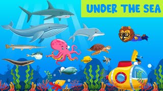 Under the Sea | Phonetic | Farm theme | A to Z | English Rhyme | SuperCubs International Playschool