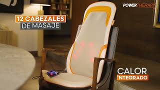 Alivio para espalda, cintura y más | Asiento Masajeador