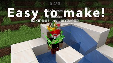 Easy Afk Pool Tutorial In Minecraft!