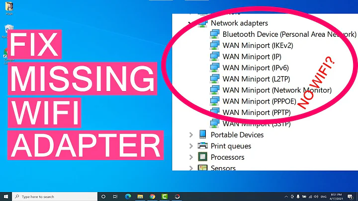 How To Fix Wireless Adapter Missing In Windows 10 | Get WiFi Adapter Back