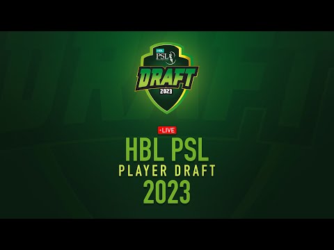 Live | HBL PSL Player Draft 2023 | #HBLPSLDRAFT #HBLPSL8