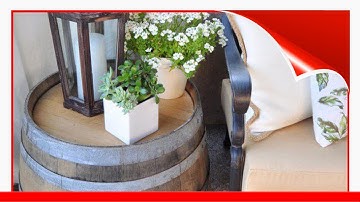 11 Diy Ways To Decorate With Rustic Wine Barrels 🧧