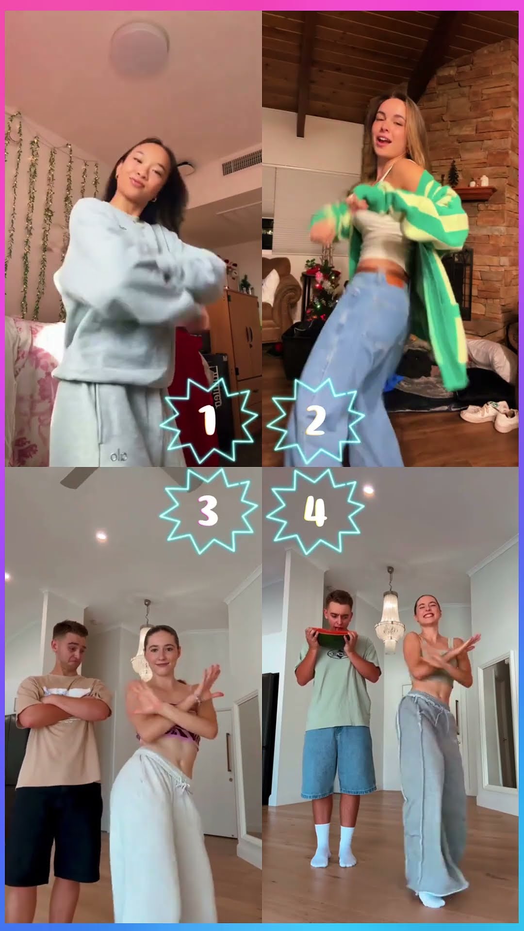 WHOS BETTER - Nicole Laeno x Pierson x James x Jasmin x Double Date #shorts #dance #tiktok