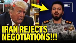 Trump PANICS as Iran Says NO NEGOTIATIONS!!!