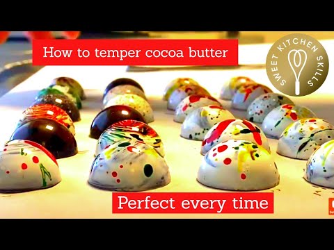 How to temper cocoa