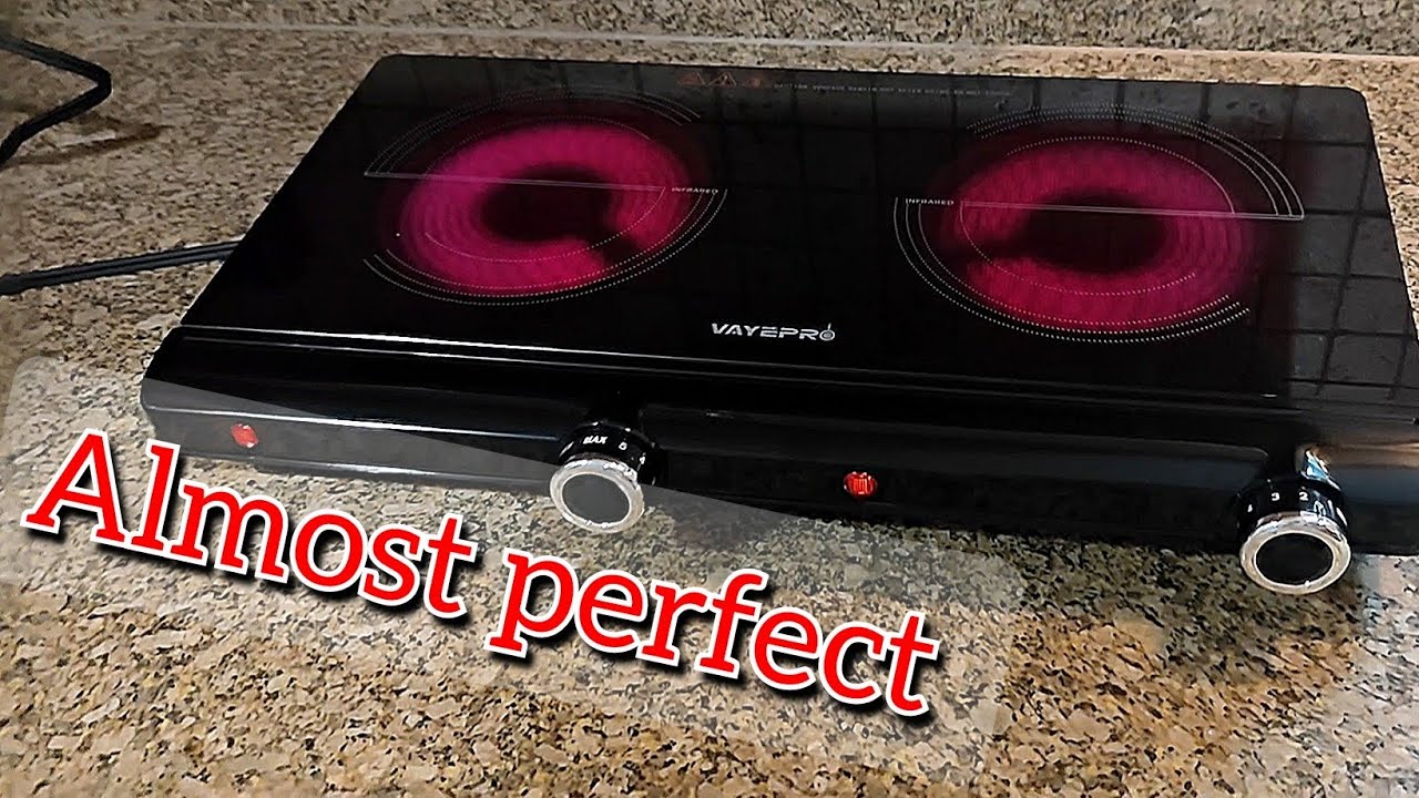 Electric Hot Plate, Double Burner, Portable Hot Plate Cooking, 1800W Cast  Iron Electric Stove with Heating Plates Appliance - AliExpress