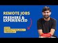SFO Hiring Freshers &amp; Experienced | REMOTE JOB -  DevOps, Python, CyberSecurity, Java, Embedded, C++
