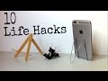 10 Ways to Make the Simplest Holder for iPhone - 10 iPhone Life Hacks