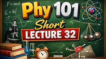 Phy101 Short Lecture Series L-32 |Physics| Interaction Of Light with Matter|VU Pakistan|