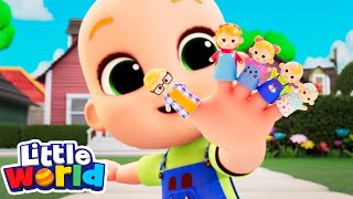 finger family little angel and friends kid songs