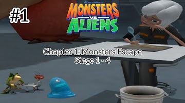Monsters vs. Aliens (PS2) | Chapter 1 - Monsters Escape, Stage 1 - 4