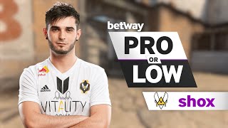 Vitality shox Plays Pro or Low