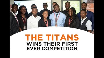 The Titans wins their first ever competition