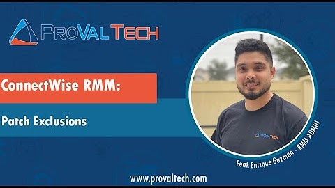 ConnectWise RMM: Patch Exclusion