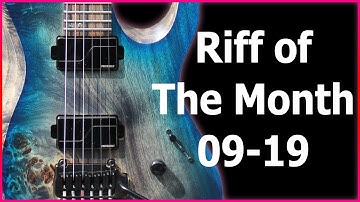Riff of the Month 09-19 | 2 String Tapping Shred Loop