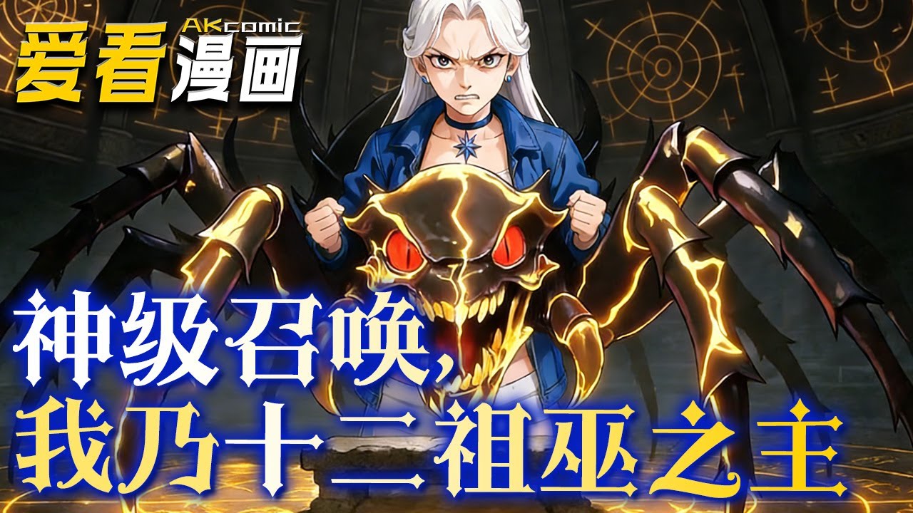 《神级召唤，我乃十二祖巫之主》【漫剧最新合集】│  虫族入侵，人类凭借召唤灵力军团奋起反抗，王林因他召唤出十二人军团沦为笑柄，却不知那是上古神话中的十二祖巫!#穿越 #奇幻 #爱看漫画 #逆袭