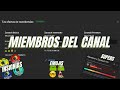 MIEMBROS PARA EL CANAL - AVISO IMPORTANTE