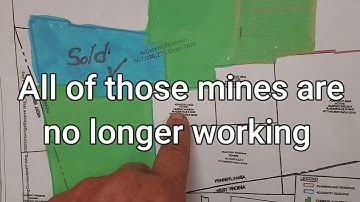 What an Underground Coal Mine Map Looks Like