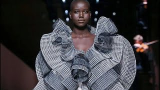 Adut Akech runway collection