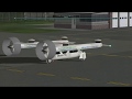 Electric VTOL virtual airshow in X-Plane 10.51 flight simulator