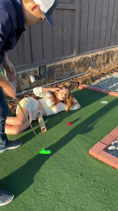 When you’re built different #couple #funny #trend #golf #shorts