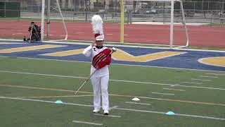 Drum Major Susan Aguilar - Traditional 6A - 2024 SAML Championships