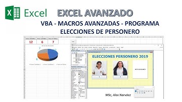 EXCEL AVANZADO - VBA - MACROS AVANZADAS - PROGRAMA PERSONERO