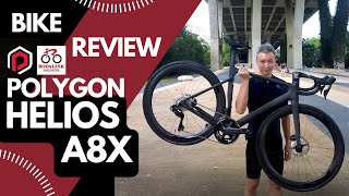 Polygon Helios A8X Bike Review 2022 | Shimano Ultegra R8170 Di2 12 Speed Disc screenshot 4