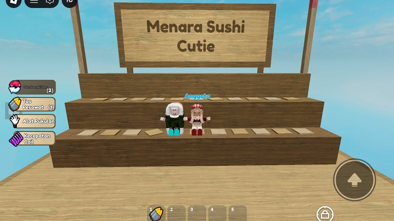 makan sushi 🍣 ?? (menara sushi cutie)