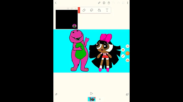 Carla the explorer and Barney