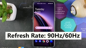 OnePlus Nord CE 5G - How To Change the Refresh Rate