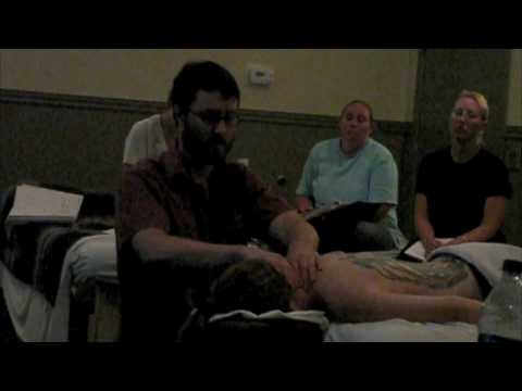 Sports Massage for the Shoulder Girdle, Prone, wit...