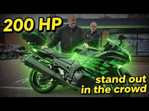 The Kawasaki ZZR1400 review. 200 mighty horses! - YouTube