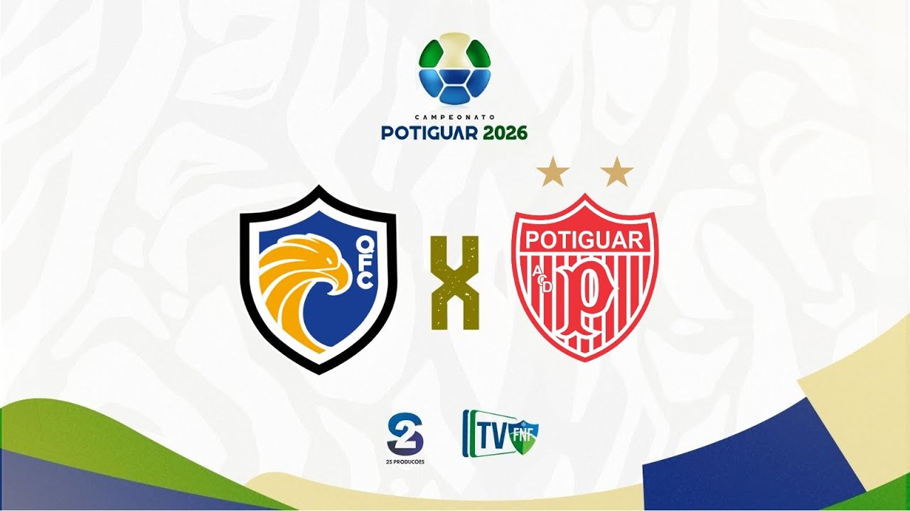 (🔴 AO VIVO) QFC X POTIGUAR | 3º RODADA DO CAMPEONATO POTIGUAR 2026