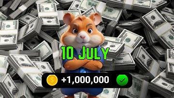 10 july daily CIPHER CODE HAMSTER KOMBAT/ DAILY CODE /COMBO