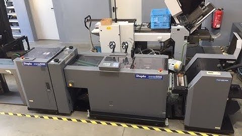 Duplo used booklet maker Digital System 5000 - LA-POSTPRESS - #22108