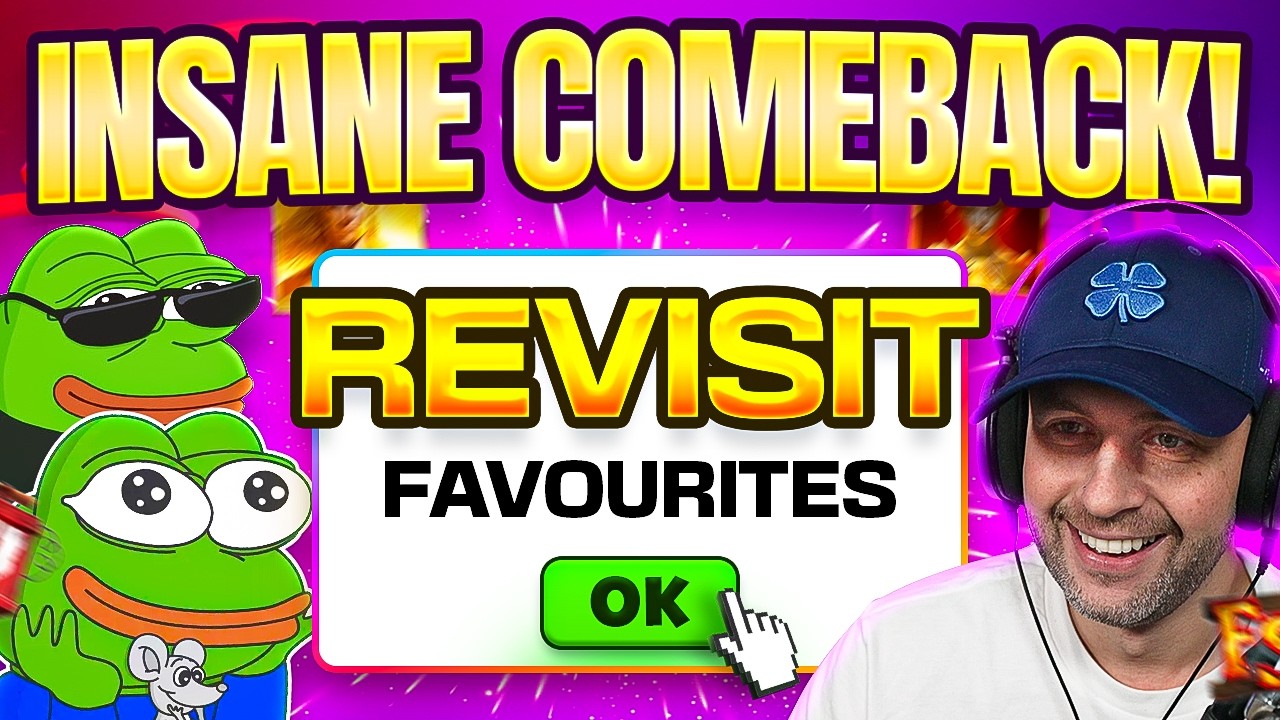 INSANE COMEBACK while REVISITING OLD FAVOURITES SLOTS!!