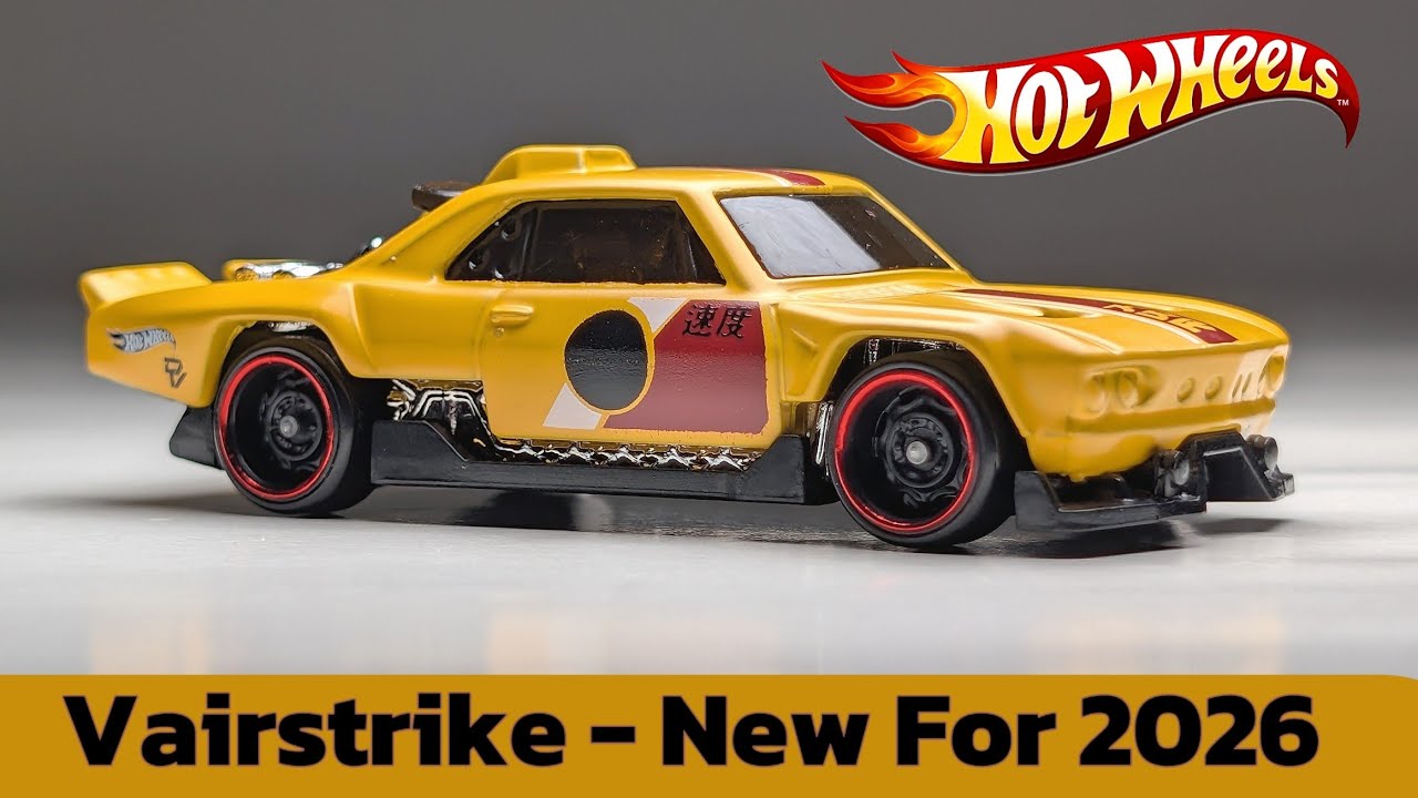 Hotwheels Vairstrike - New For 2026 - YouTube