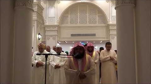 تلاوة من تراويح ليلة9رمضان1439//القارىء وليد الجراحي //جامع الشيخ محمد أحمد ناغي رحمه الله