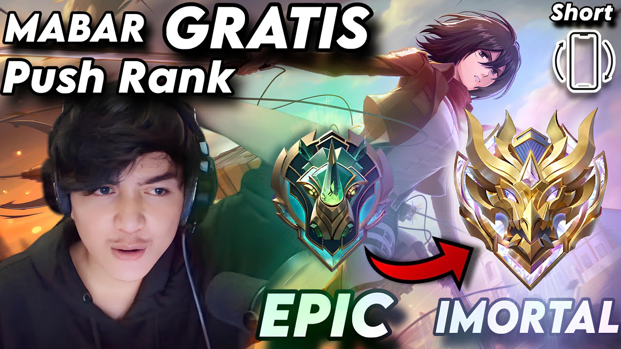 GRATIS MABAR PUSH RANK ! 