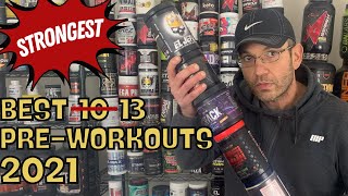 Best Pre Workout 2021 TOP 13 STRONGEST!