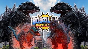 Godzilla Terrestris and Godzilla Ultima Red Dust Archetype Skin Gameplay in Godzilla battle line