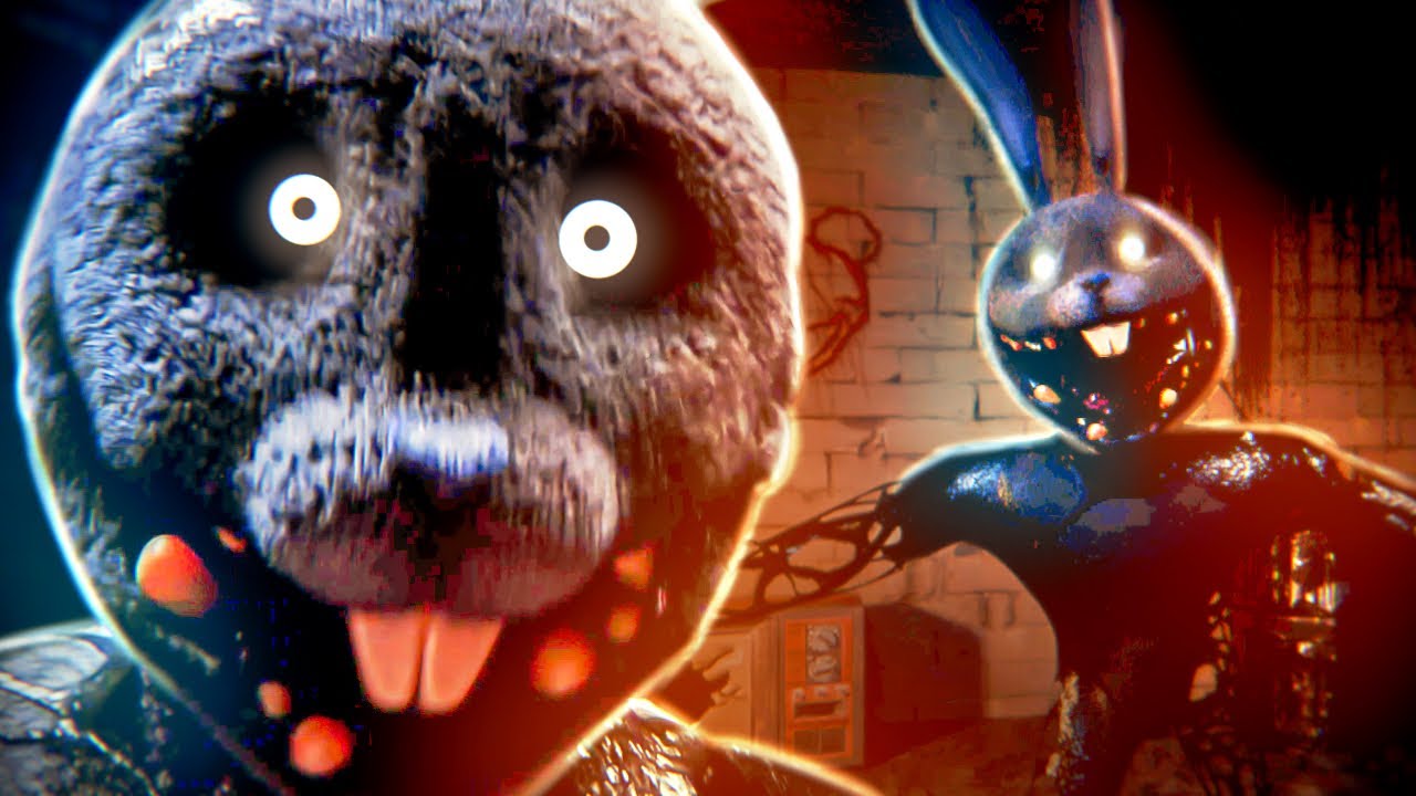 TRAPPED INSIDE A LABYRINTH WITH OLD DISNEY MASCOTS... - FNAF Nightmares Before Disney