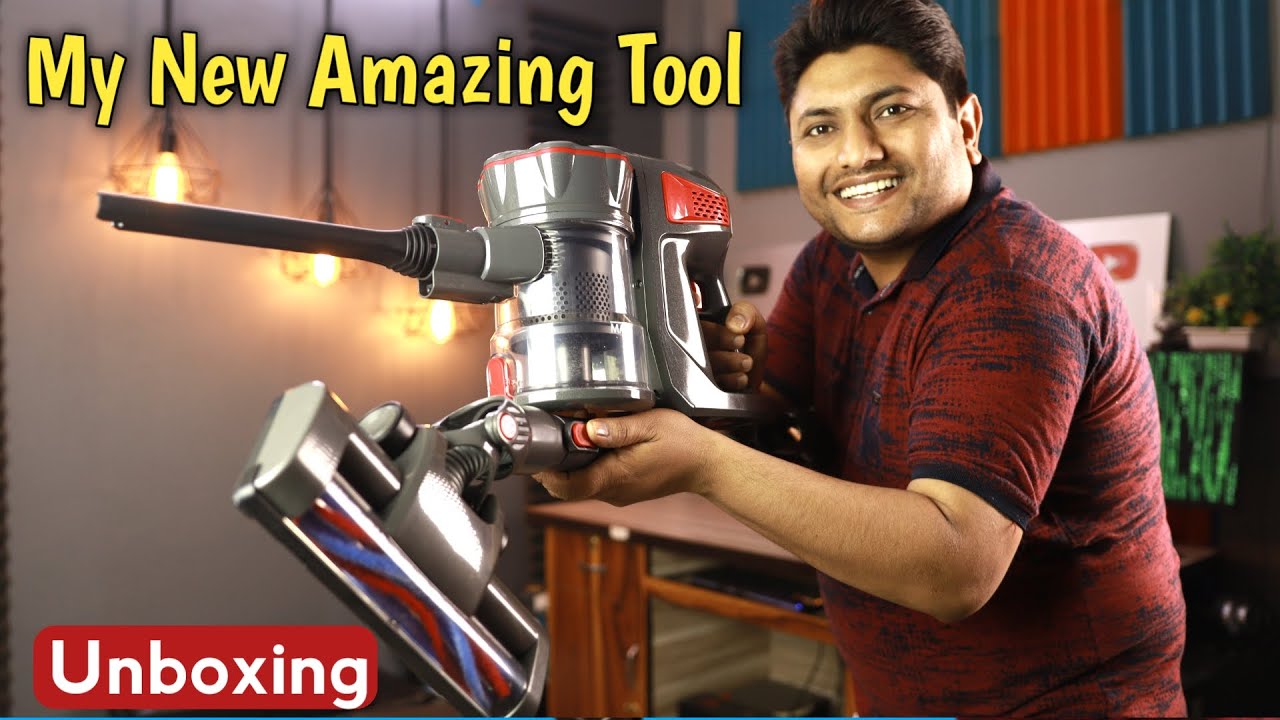 My New Amazing Tool Geek Glantoir Wireless Handheld Vacuum Cleaner Unboxing Best Vacuum