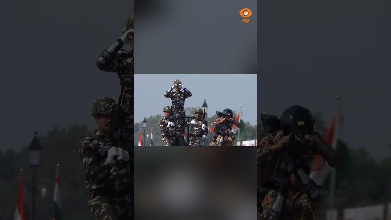 The Sashastra Seema Bal (SSB) Joint Daredevils Team dazzles at Kartavya Path