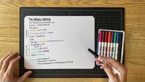 How the Bitcoin Halving Works (Code Walkthrough)