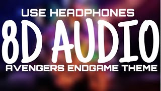 Avengers Endgame Theme - (8D AUDIO) chords