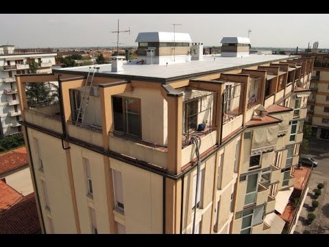 Coibentazione tetto piano di un condominio youtube Piano casa e condominio
