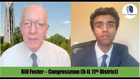 Congressman Foster discusses the future of AI and placing guardrails from a regulatory perspective